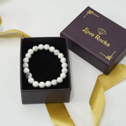 Howlite Bracelet: Awareness and Emotional Expression Love Rocks Bracelet